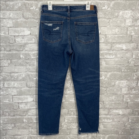 American Eagle Outfitters Dark Blue Skinny Jeans - Picture 3 of 7